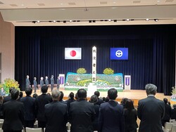 町田市戦没者追悼式の写真