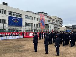 町田市消防団出初式の写真