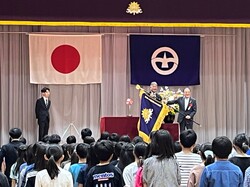 本町田ひなた小学校開校記念式典の写真