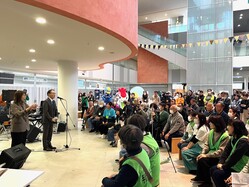 市民協働フェスティバル「まちカフェ！」開会式の写真