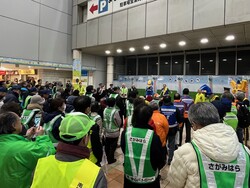 町田駅周辺合同歳末特別警戒の写真