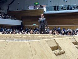 冬巡業　大相撲町田場所の写真