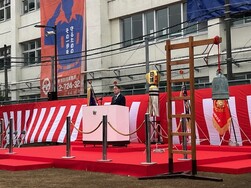 町田市消防団出初式の写真