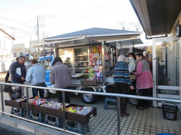 移動販売の様子の写真