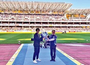 FC町田ゼルビア J1リーグ ホーム最終戦 セレモニーの写真